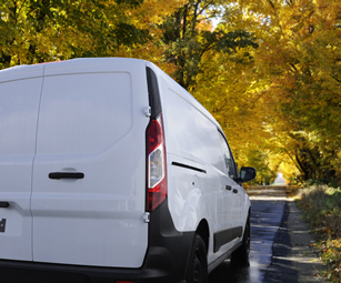 A van, covered by a van insurance policy arranged by CSW Insurance Brokers.